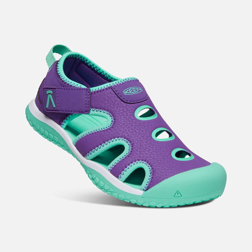 Keen Sandaal Kinderen Paars/Turquoise - Stingray - 37295-VGCJ